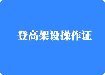 操少妇不下载在登高架设操作证